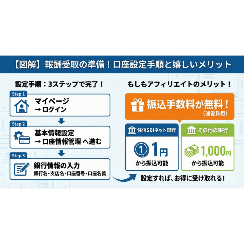 もしもアフィリエイト登録完全ガイド（アカウント作成） - なかまゆブログ